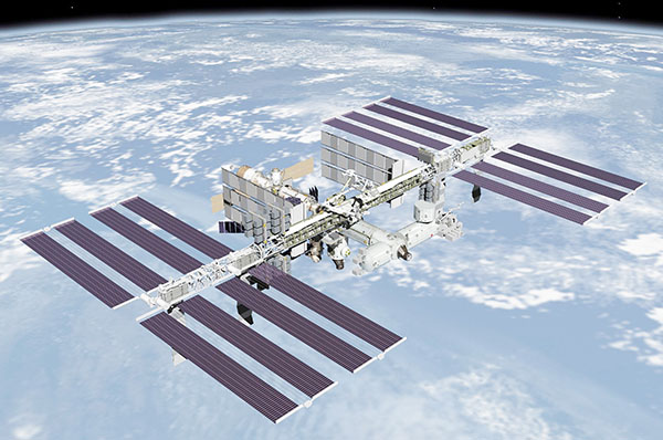 Trạm Vũ trụ quốc tế (ISS). Ảnh: NASA